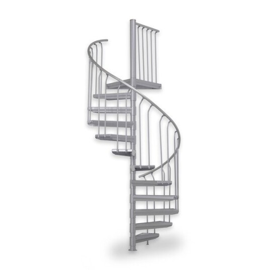 Scalant Scarvo M Spiraltrapp M/ 1 Plattformscalant Spiraltrapper maks 2,82m ø130 Scalant Scarvo M Spiraltrapp M/ 1 Plattformscalant Spiraltrapper maks 2,82m ø130