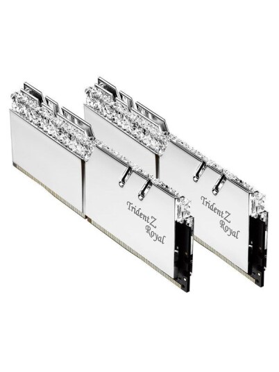 G.Skill Trident Z Royal 32GB DDR4-3600 RAM med RGB Sølv
