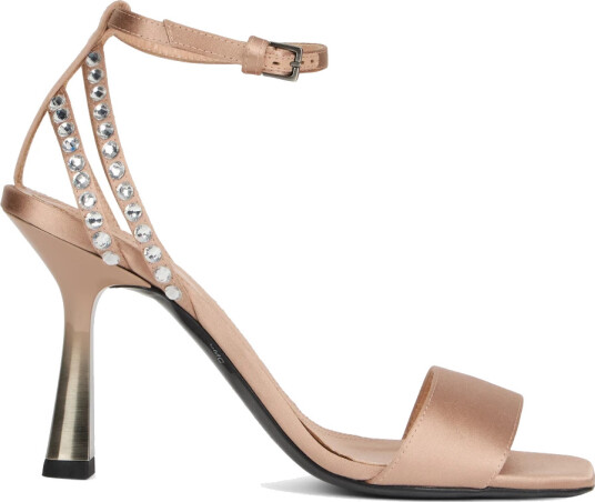 Alberta Ferretti Dame Sko Beige 38 1/2 EU,