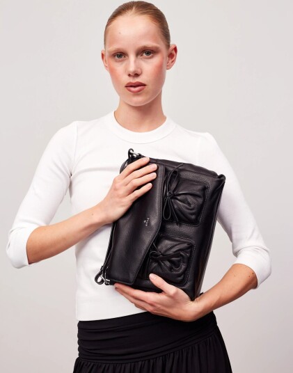Adax Messina Shoulder Bag Josefine Black ONE SIZE