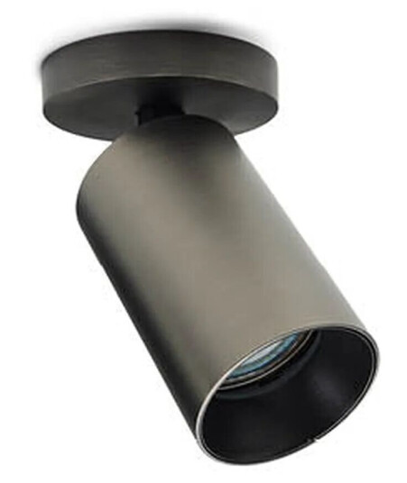 Antidark Spoton Circle takspot 1 lys GU10 - Titanium