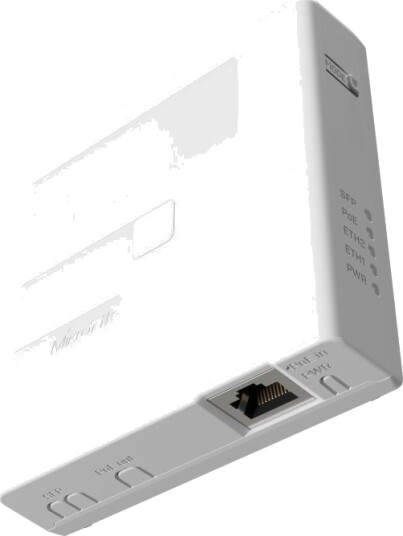 Mikrotik Gpen21 Strøminjektor Dc 12 57 V Mikrotik Gpen21 Strøminjektor Dc 12 57 V