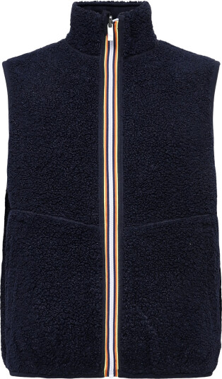 K Way Yannick Sherpa Polar Double Navy S