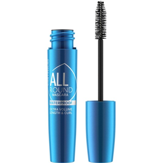 Catrice All Round Mascara Extra Volume Waterproof Waterproof Tusz Do Rzęs 010 Blackest Black 11Ml