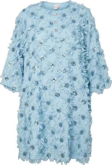 YAS Yasabelone 3/4 Dress   D2D   Blue   34