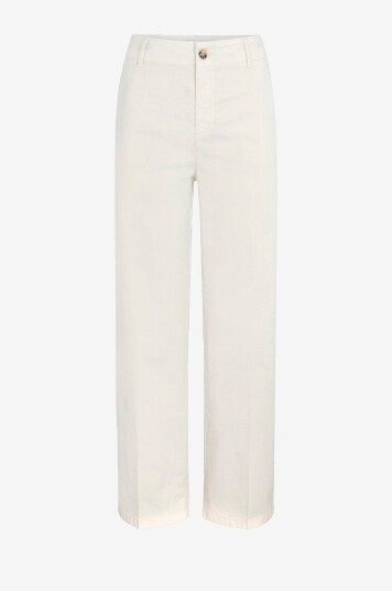 Newhouse   Chinos i sateng Marie   Beige