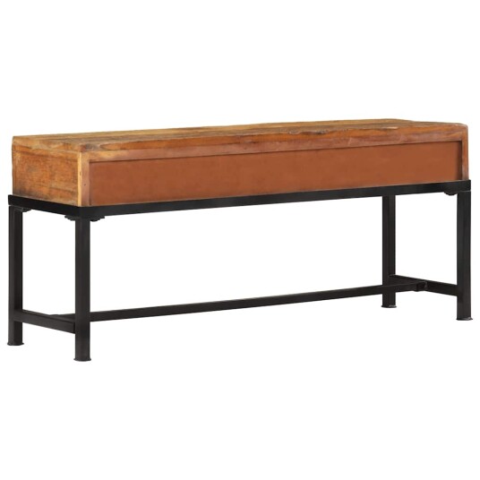 vidaXL TV-benk 110x30x46 cm gjenvunnet heltre vidaXL TV-benk 110x30x46 cm gjenvunnet heltre
