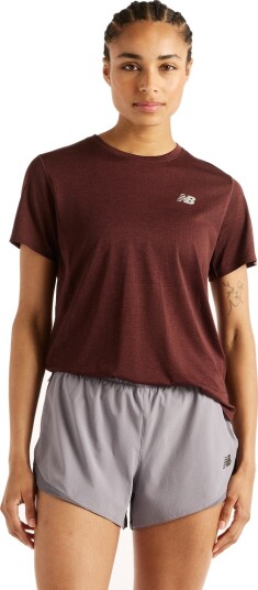 New Balance Athletics T shirt Rød XL