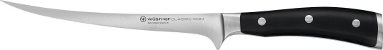 Wüsthof Classic Ikon Fileteringskniv Svart 18 cm