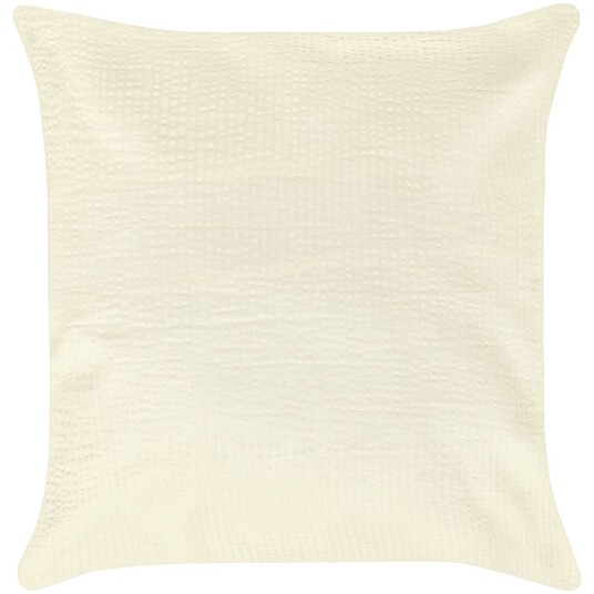 ERWIN M. Putetrekk Antila konvoluttåpning; 40x40 cm (LxB); Champagnebeige