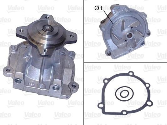 VALEO 506904 Vannpumpe