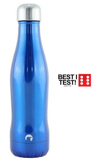 Eagle Products Curve termoflaske, 400 ml - Blå Eagle Products Curve termoflaske, 400 ml - Blå