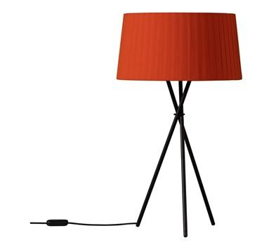 Santa & Cole Tripod G6 Bordlampe Rød- Amber Santa & Cole Tripod G6 Bordlampe Rød- Amber