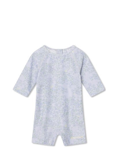 MINI A TURE Matgoldie 3/4 Printed Suit. Grs - Blue - 74/80