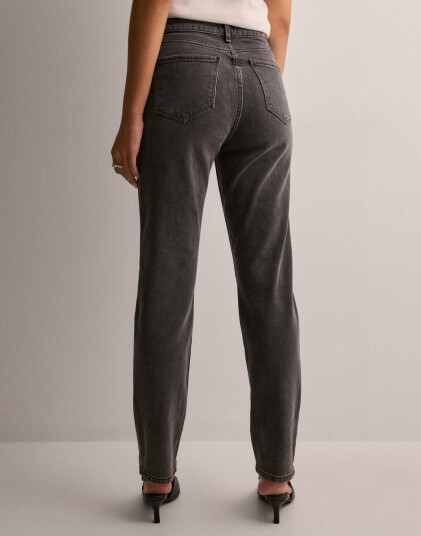 Only Grå Onlemily Stretch Hw St Ak Dnm CRO61