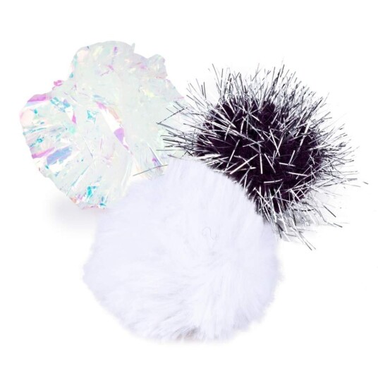 Little&Bigger Purepurr Glitter Mix Baller 3 Pack Little&Bigger Purepurr Glitter Mix Baller 3 Pack