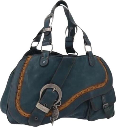 Dior Vintage Dame Pre owned Blå ONE SIZE,