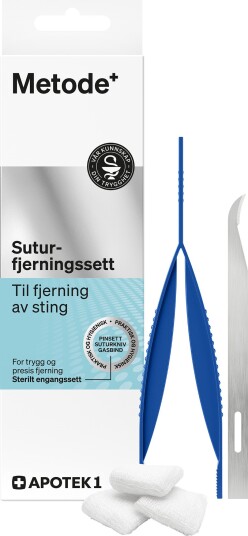 Metode suturfjerningssett 1 sett