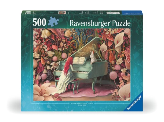 Puslespill 500 Rabbit Recital Ravensburger Puslespill 500 Rabbit Recital Ravensburger