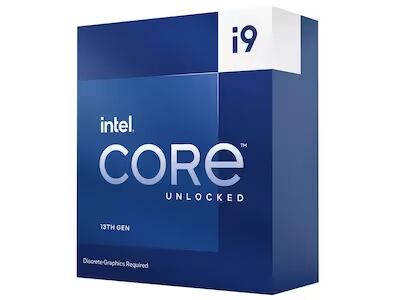 Intel Core i9-13900KF Raptor Lake Prosessor/CPU - 24 kjerner - 3 GHz - Intel LGA1700 - Intel Boxed without heatsink/fan