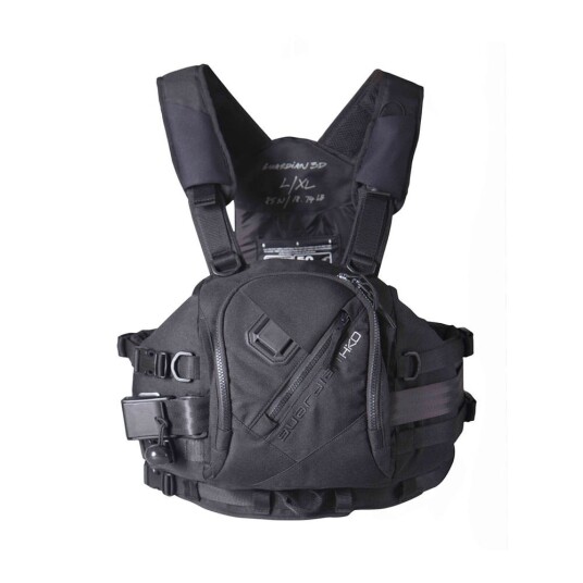Hiko Guardian 3D padlevest Stealth XXL Hiko Guardian 3D padlevest Stealth XXL