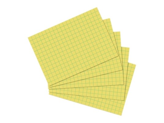 Herlitz 10901445 Gult Rute Papir 170 G/M? 100 Stykker