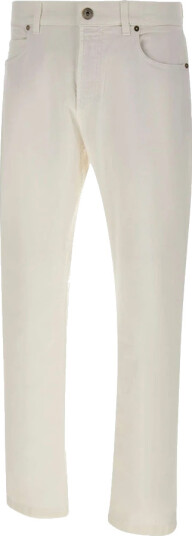 Eleventy Herre Jeans Hvit W34,