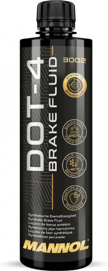 Bremsevæske MANNOL DOT 4 0.45L Bremsevæske MANNOL DOT 4 0.45L