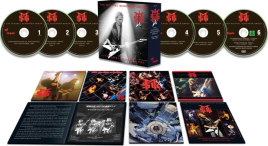 Michael Schenker Group Live & Ready The Best of MSG Live 19801984 CD