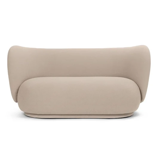 Ferm Living Rico 2 seter sofa Grain   Cashmere