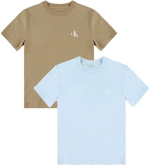 Calvin Klein 2 Pack Monogram Top Beige 128