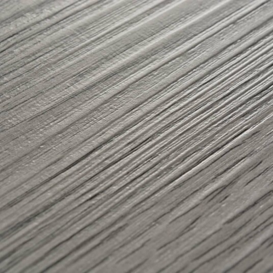 Selvklebende PVC-gulvplanker 5,21 m² 2 mm mørkegrå