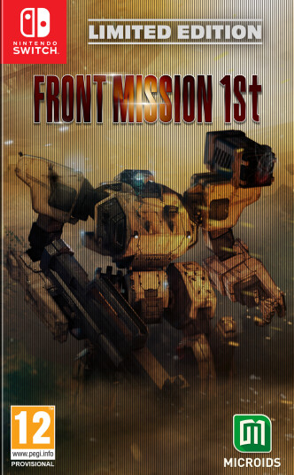 Front Mission 1st Limited Edition Nintendo Switch Spill