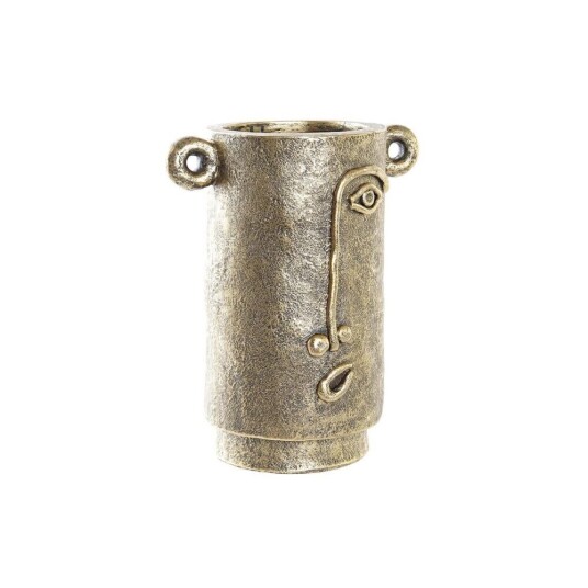 Dkd Home Decor Vase Dkd Home Decor Ansikt Gyllen Moderne (29 X 19,5 X 36 Cm)