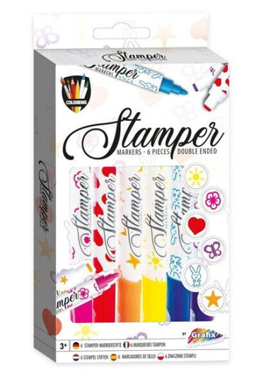 Grafix Stamping pens 6 pcs. Grafix Stamping pens 6 pcs.