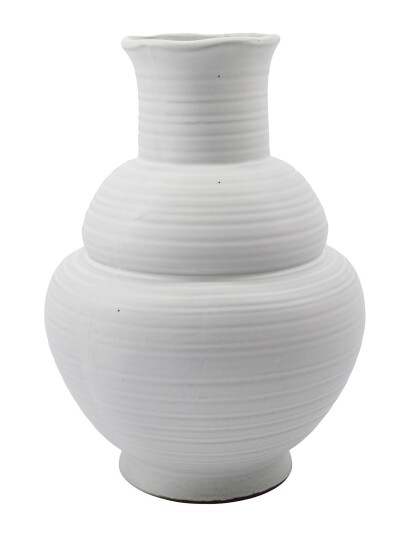 House Doctor Liva Vase White H29CM