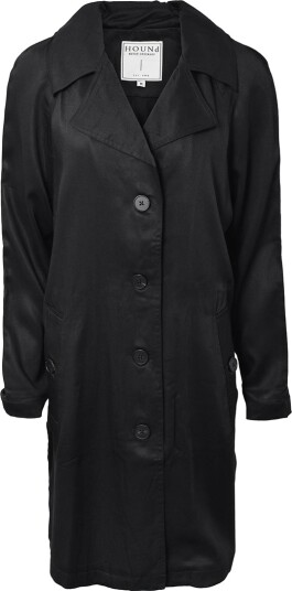 Hound Trenchcoat Black Hound 10 år (140) Overgangsjakke Svart