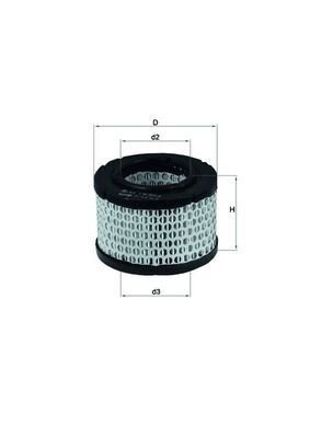 Luftfilter KNECHT LX 191 Luftfilter KNECHT LX 191