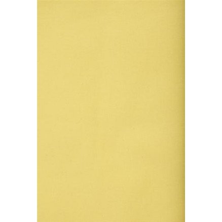 Brændgaard Textile Perlebomull Økologisk Bomullsstoff 020 Gul 150cm 50cm