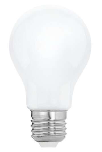 Eglo Led-Lyspære Form: A60 E27 7 W Ekvivalent 60 Klasse E Varmt Hvitt Lys 2700 K Hvit