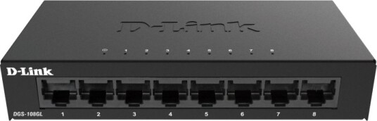 D Link DGS 108GL 8 port Gigabit Switch 