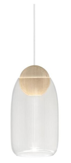Mater Liuku Taklampe Ball Lindetre/ Transparent Mater Liuku Taklampe Ball Lindetre/ Transparent