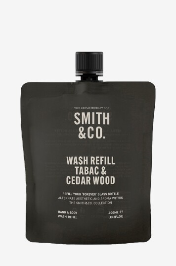 Smith & Co. Tabac & Cedarwood Refill Hand & Body Wash 400 ml Smith & Co. Tabac & Cedarwood Refill Hand & Body Wash 400 ml