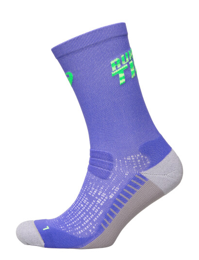 Asics Performance Run Sock Crew Purple XL Asics Performance Run Sock Crew Purple XL