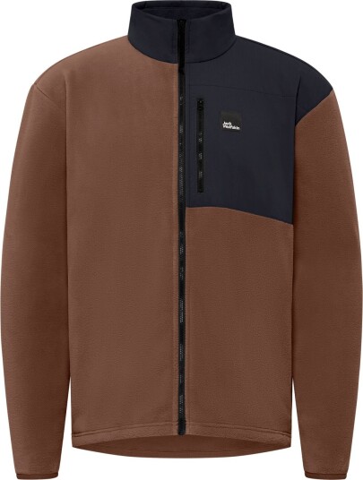 Jack Wolfskin Men"s Sumetro Full Zip Dark Rust M Jack Wolfskin Men"s Sumetro Full Zip Dark Rust M