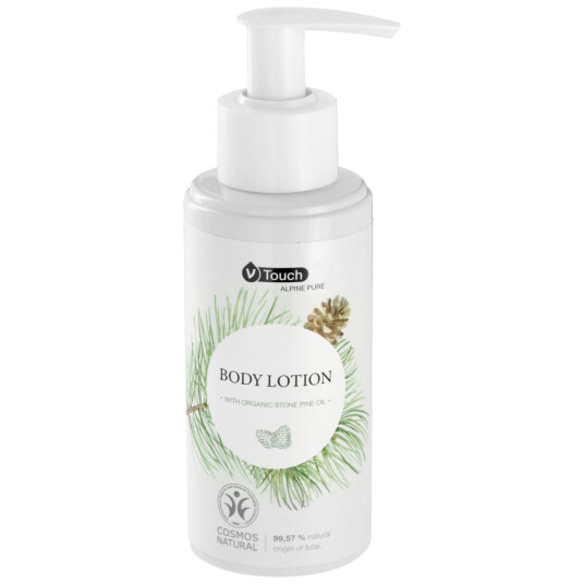 V Touch Hotell bodylotion Alpine Pure i pumpedispenser; 140 ml; Hvit; 6 Stykk / Forpakning