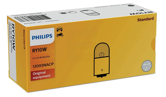 Philips Pære Ry10w Parkeringslys 10 Pakning