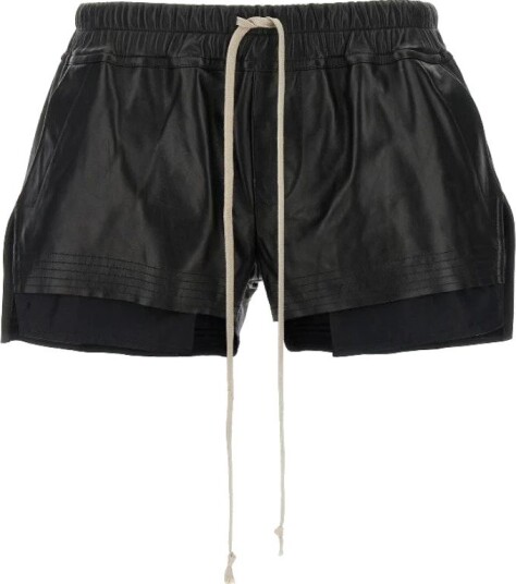 Rick Owens Dame Shorts Svart M, Rick Owens Dame Shorts Svart M,