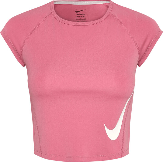 Nike Nike Tempo Swoosh Run Top   Pink   S