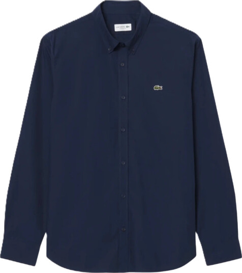 Lacoste Herre Skjorter Blå M,